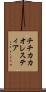 チチカカオレスティア Scroll