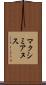 マクシミアヌス Scroll