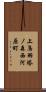 上鳥羽塔ノ森西河原町 Scroll