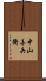 中山善兵衛 Scroll