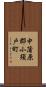 中蒲原郡小須戸町 Scroll