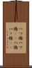 八つ橋 Scroll