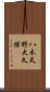 八木天野大久保 Scroll