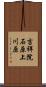 吉祥院石原上川原 Scroll