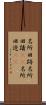 名所旧跡 Scroll