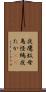 夜鷹 Scroll