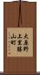 大原野上里勝山町 Scroll