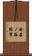 安芸ノ海節男 Scroll