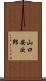 山口安次郎 Scroll
