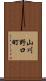 山川野口町 Scroll