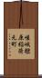 嵯峨樒原稲荷元町 Scroll