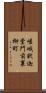 嵯峨釈迦堂門前裏柳町 Scroll
