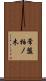 常盤柏ノ木 Scroll