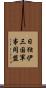 日独伊三国軍事同盟 Scroll