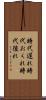 時代遅れ Scroll