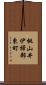 桃山井伊掃部東町 Scroll