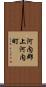河内郡上河内町 Scroll