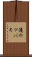 滝のツバキ Scroll