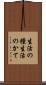 生活の糧 Scroll