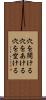 穴を開ける Scroll