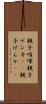 親子喧嘩 Scroll