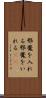 邪魔を入れる Scroll