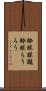 酔眼朦朧 Scroll