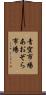 青空市場 Scroll