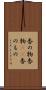 香の物 Scroll