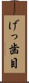 げっ歯目 Scroll