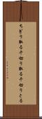 ちぎり取る Scroll