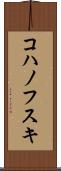 コハノフスキ Scroll