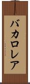 バカロレア Scroll