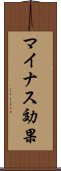 マイナス効果 Scroll
