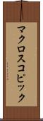 マクロスコピック Scroll