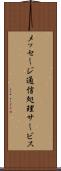 メッセージ通信処理サービス Scroll