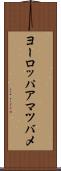 ヨーロッパアマツバメ Scroll