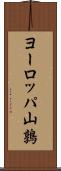 ヨーロッパ山鶉 Scroll