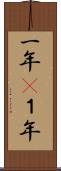 一年(P) Scroll
