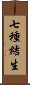 七種結生 Scroll