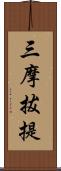 三摩拔提 Scroll