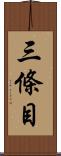 三條目 Scroll