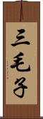三毛子 Scroll