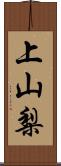 上山梨 Scroll