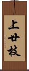 上廿枝 Scroll