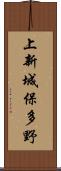 上新城保多野 Scroll