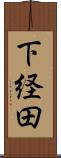 下経田 Scroll