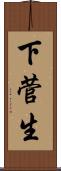 下菅生 Scroll