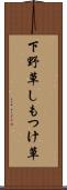 下野草 Scroll