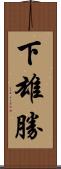 下雄勝 Scroll